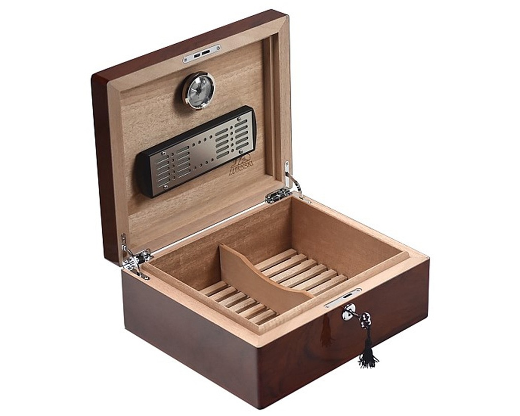 Humidor Lubinsk Rosewood Massonic Hoogglans - 50 Sigaren