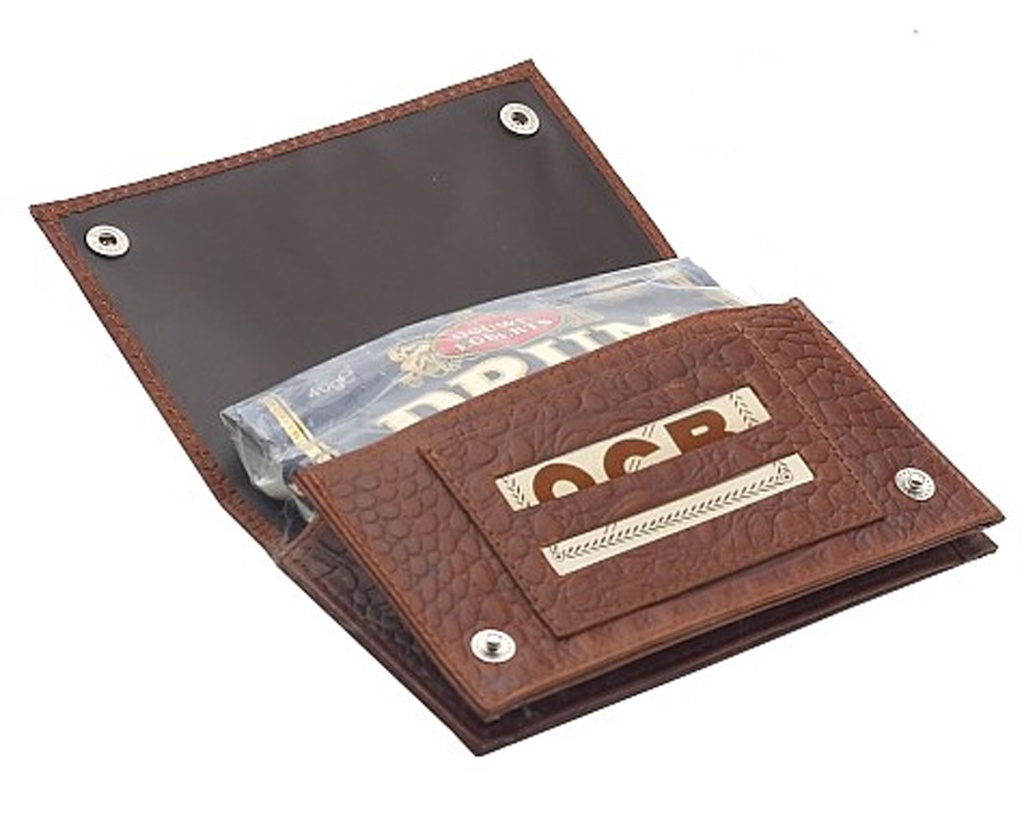 Tabakszak Lubinski RYO Croco Leder Assorti 