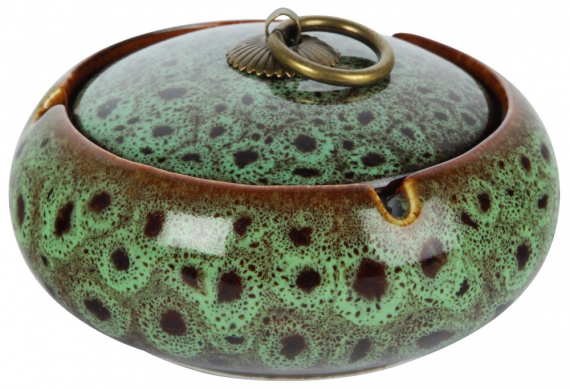 Asbak Keramisch Oriental Design 11cm