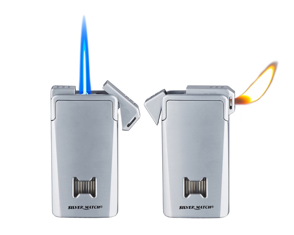 Aansteker Silver Match Chisinau Dual Flame Assorti