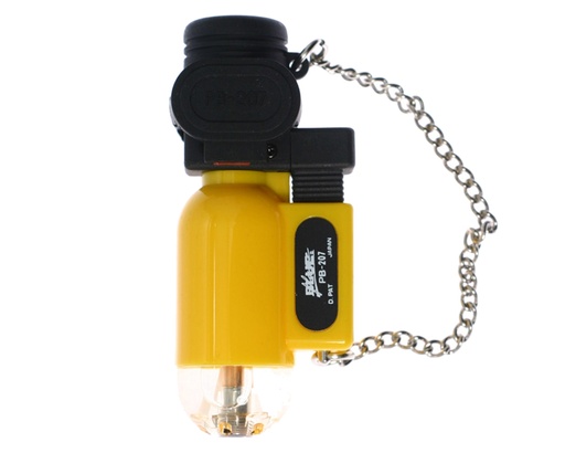 Briquet Blazer Blue Flame PB207 Jaune