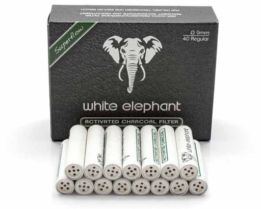 [20102] Filter White Elephant Activated Charcoal in 40 9mm