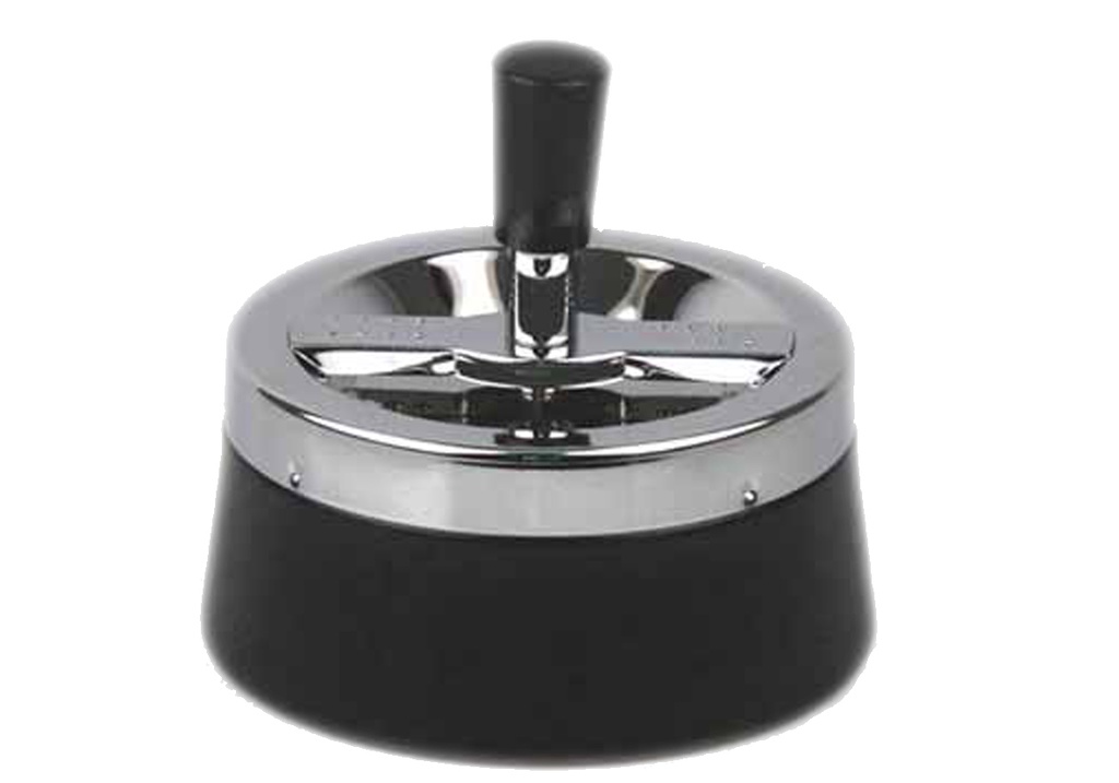 Ashtray Erhard Futur Push Black