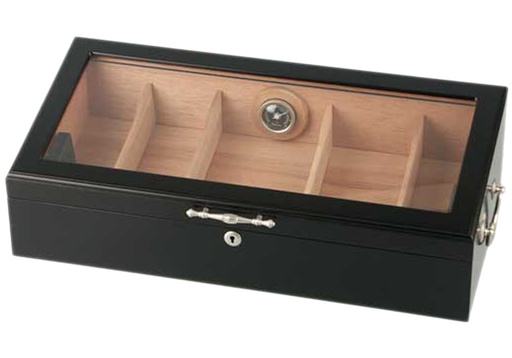 [564082] Humidor Restaurant Black 150 Cigars