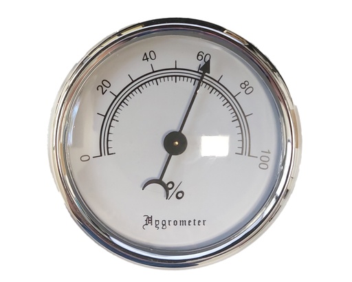 [596151] Hygrometer Chrome 73mm For 563151