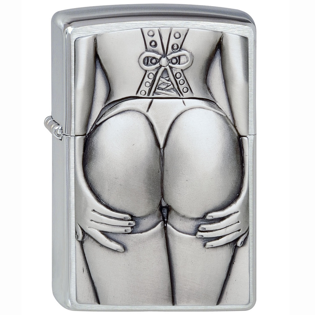 Lighter Zippo Stocking Girl Emblem