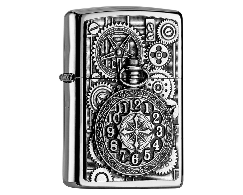 Lighter Zippo Pocket Watch 