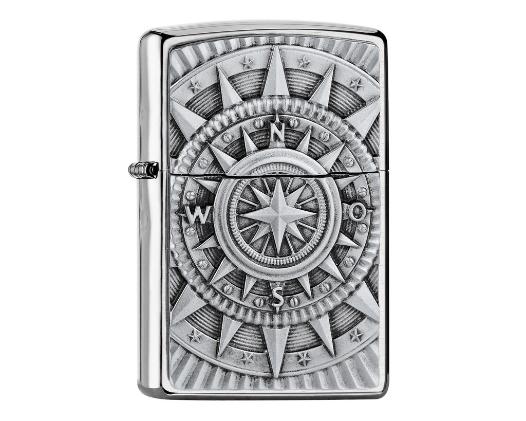 Aansteker Zippo Compass Emblem