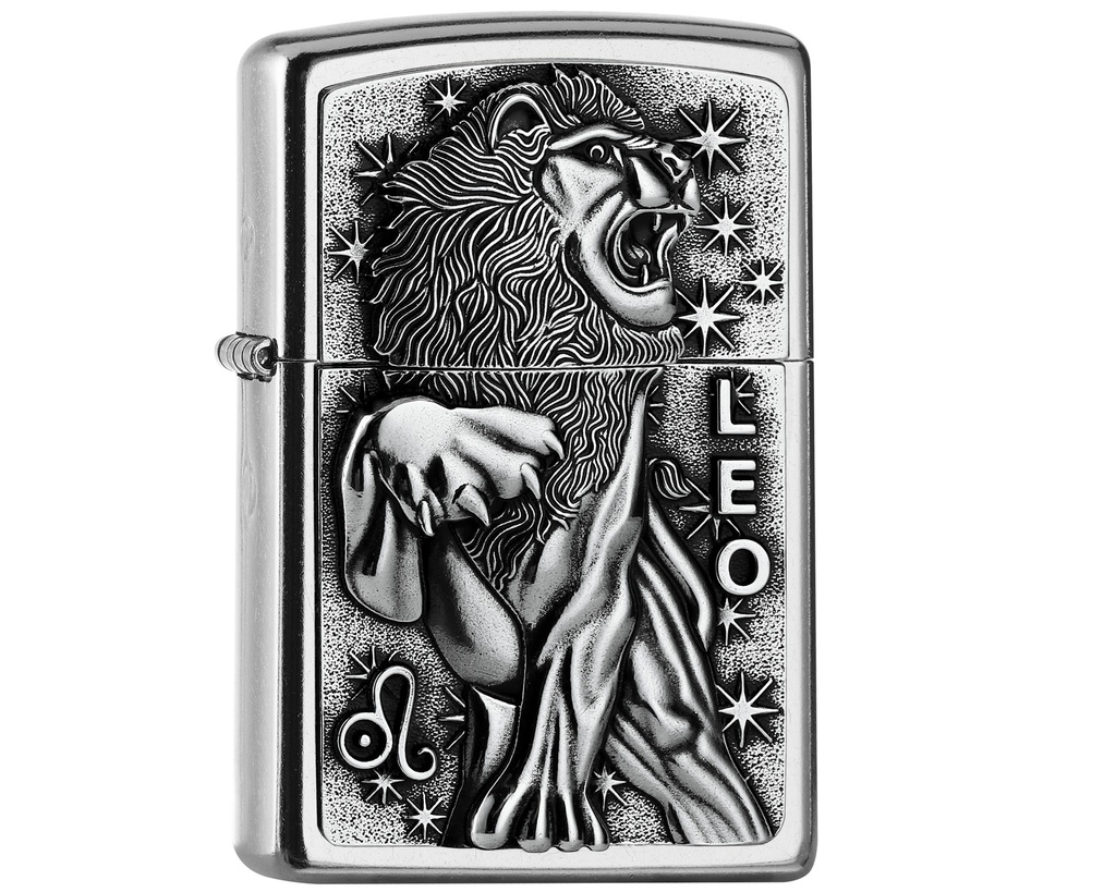 Aansteker Zippo Zodiac Leo Tierkreis. V19