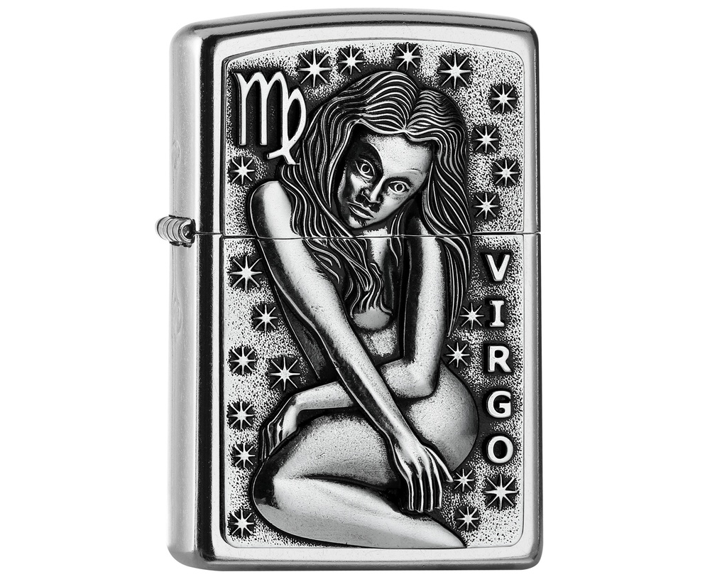 Aansteker Zippo Zodiac Virgo Tierkre. V19