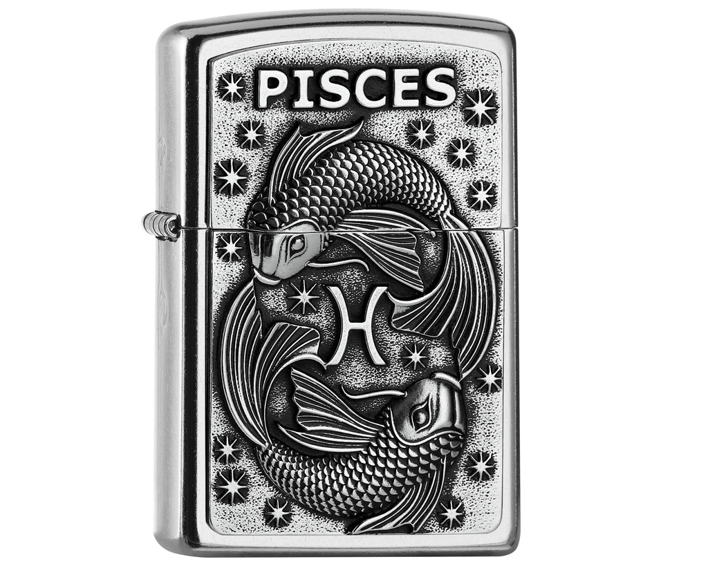 Aansteker Zippo Zodiac Pisces Tierkr. V19