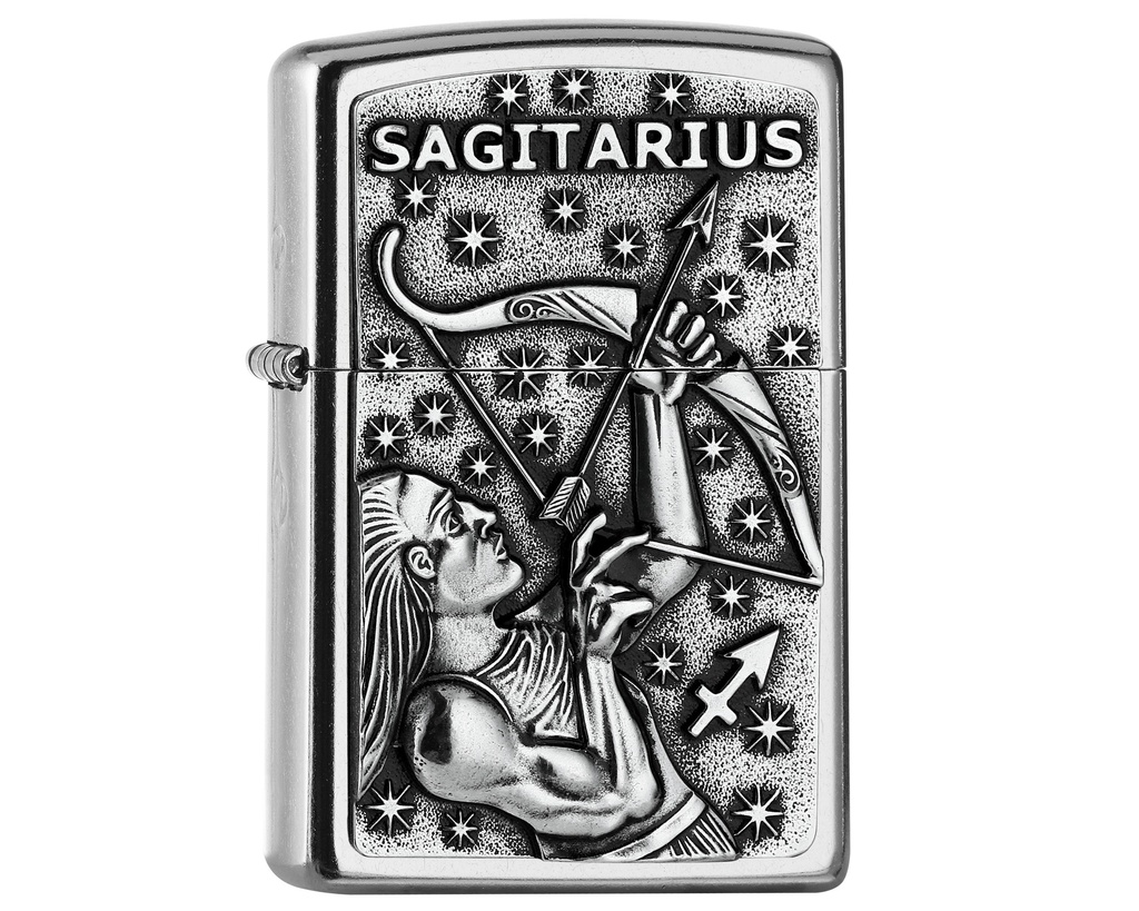 Lighter Zippo Zodiac Sagittarius Tierkr. V19