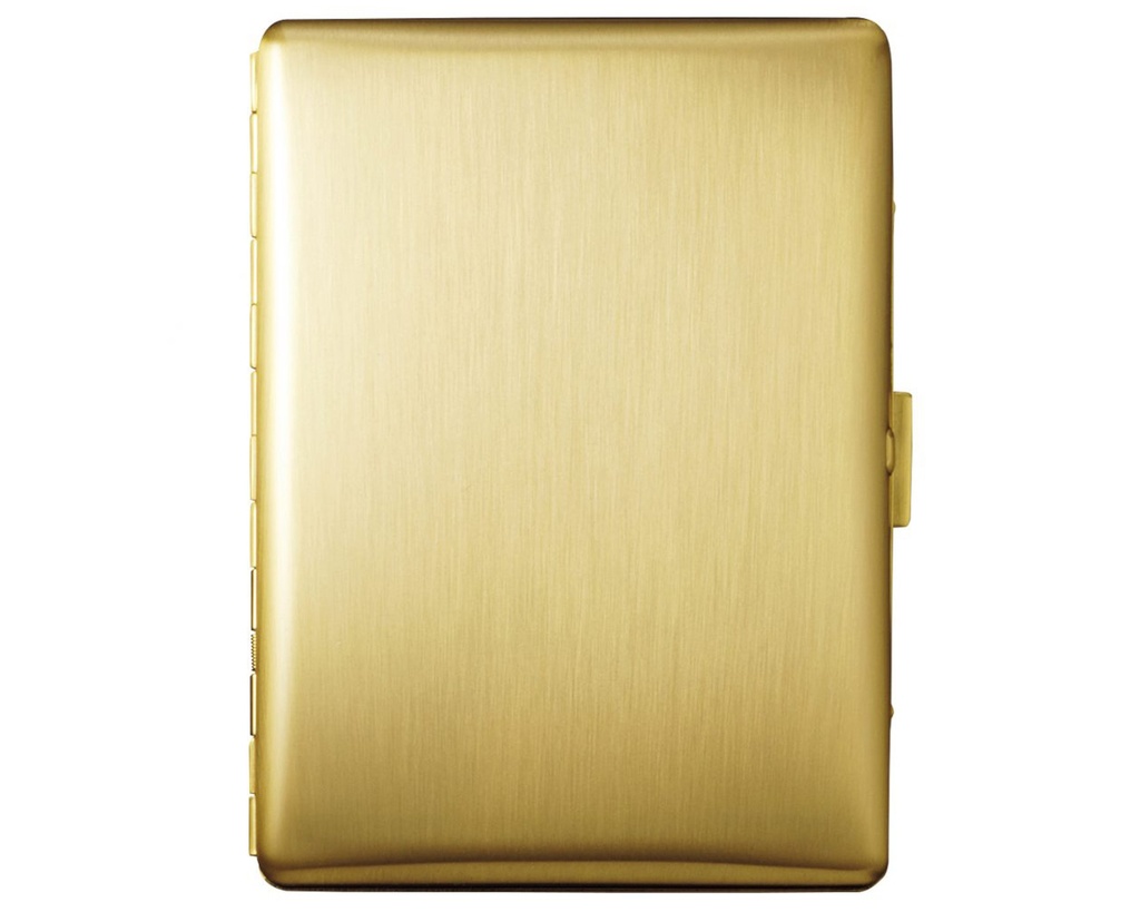 Cigarette Case Pearl Gold Brush 9sks