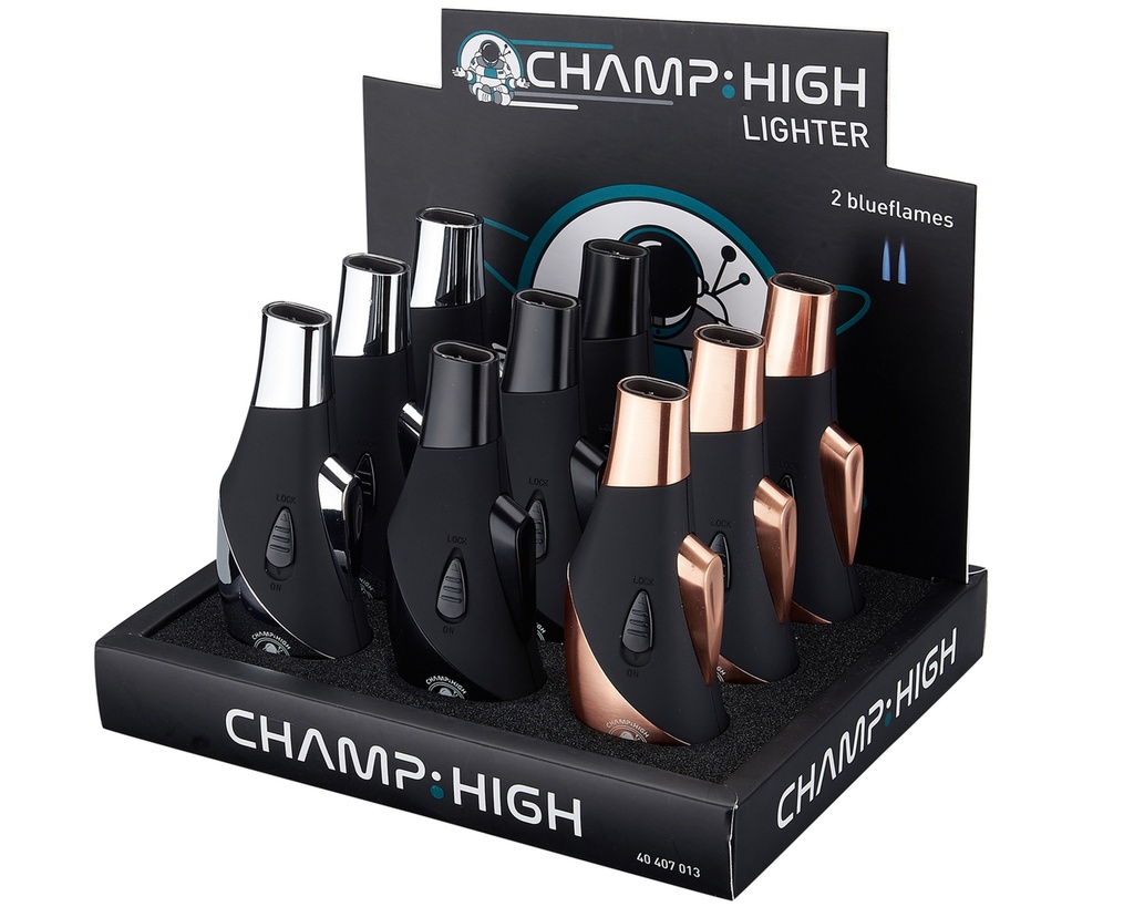 Briquet Champ High Booster Blueflames