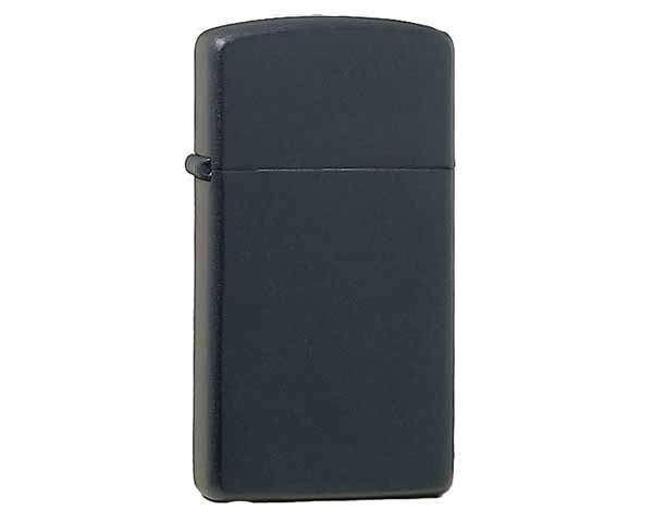 Aansteker Zippo Black Matte Slim