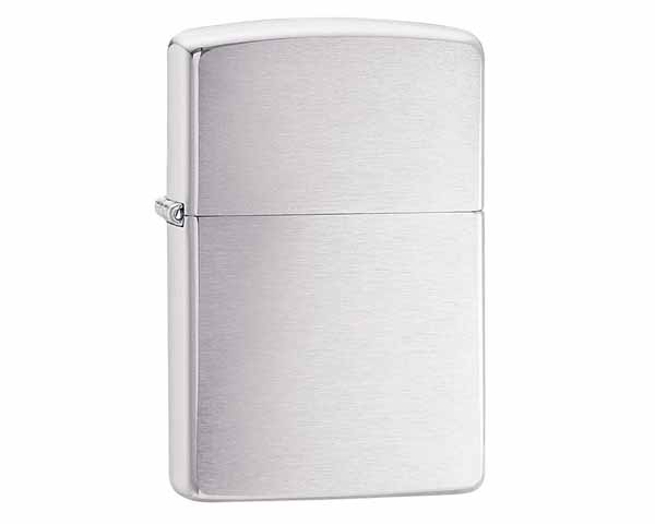 Briquet Zippo Chrome Brushed