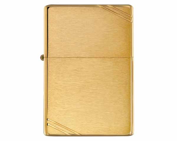Lighter Zippo Vintage Brass Brushed