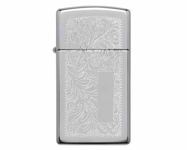 Lighter Zippo Venetian Chrome Slim