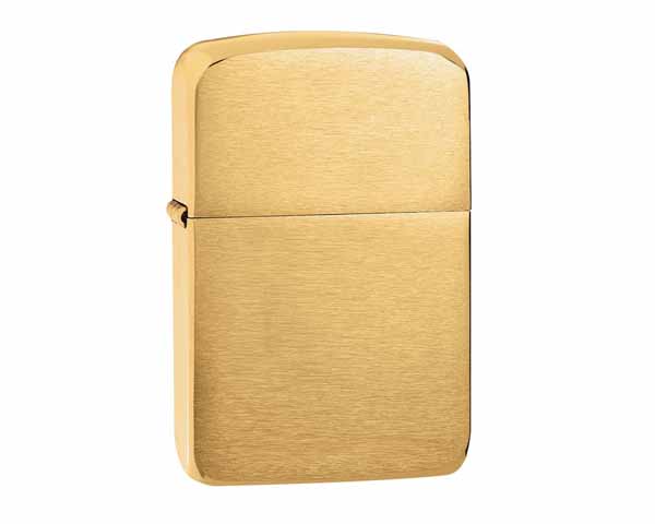 Aansteker Zippo 1941 Replica Brushed Brass