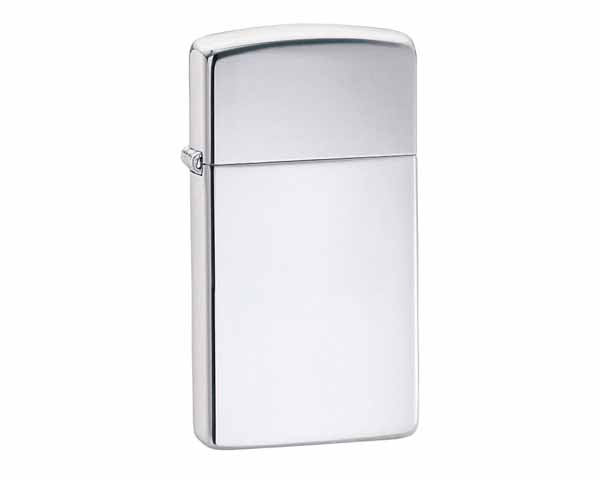 Lighter Zippo Chrome High Polished Slim