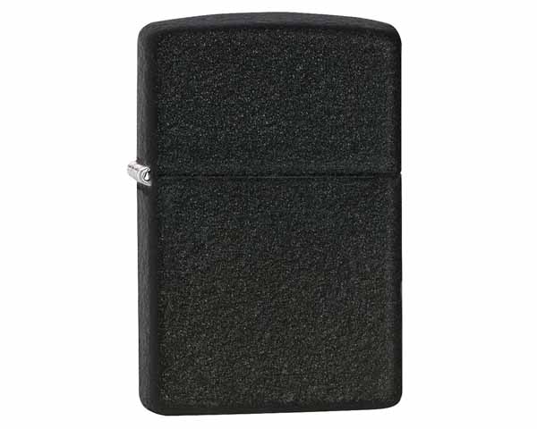 Briquet Zippo Black Crackle