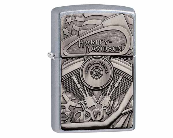 Aansteker Zippo Harley-Davidson Motor Flag Emblem