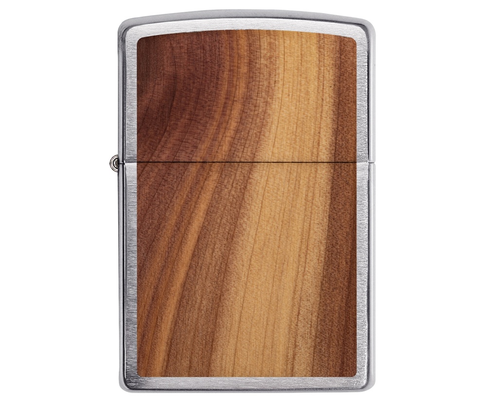 Briquet Zippo Woodchuck Brushed Chrome