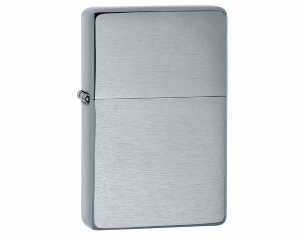 Aansteker Zippo Vintage Brushed Chrome without Slashes
