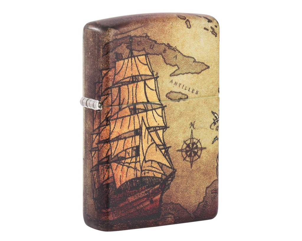 Briquet Zippo Pirate Ship