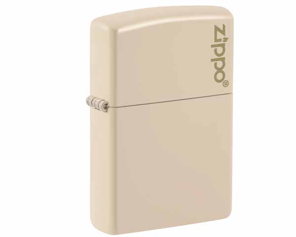 Lighter Zippo Flat Sand with Zippo Logo