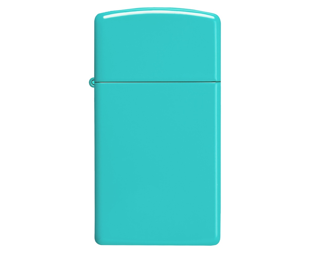 Briquet Zippo Flat Turquoise Slim