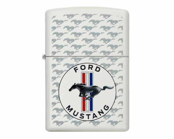 Briquet Zippo Ford Mustang Horse & Bars Device