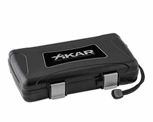 [205XI] Humidor De Voyage Xikar Noir 5 Cigares