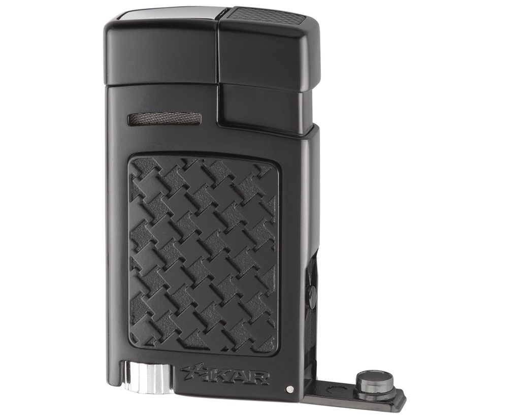 Briquet Xikar Forte Soft Noir Houndstooth