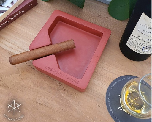 [AS0607003] Ashtray Cigar LFL Monad Red