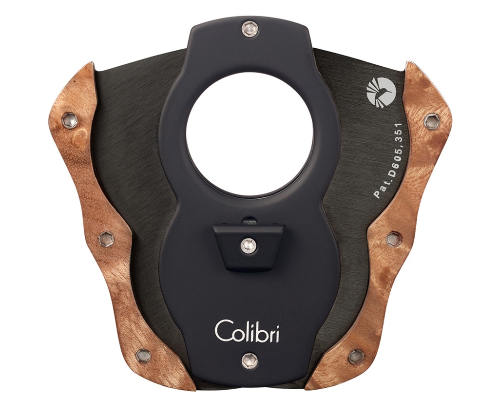 Coupe Cigare Colibri Cut Bois Noir/Light Burl