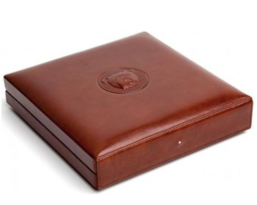 Travel Humidor Dunhill Bulldog Brown 10 Cigars