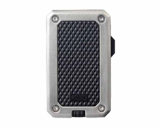 [LI360T2] Briquet Colibri Rally Brushed Chrome/Noir