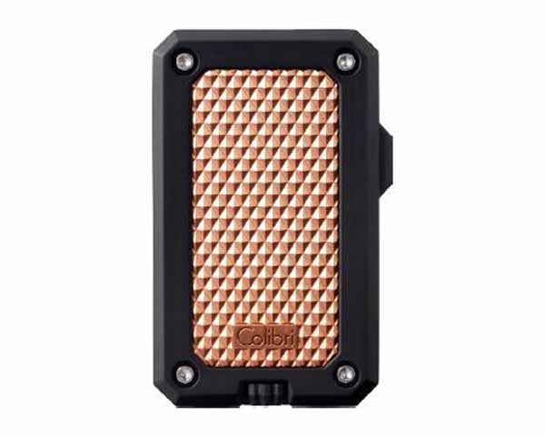 Briquet Colibri Rally Matte Noir/Rose