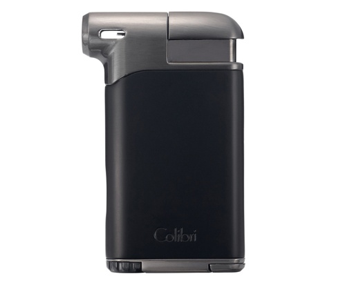 [LI400C7] Briquet Colibri Pipe New Pacific Noir Gunmetal