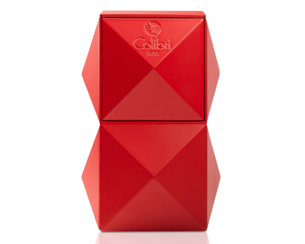 Briquet de Table Colibri Quasar Rouge