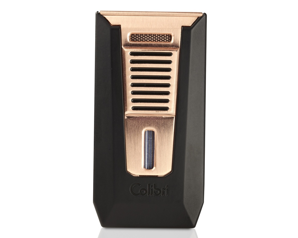 Briquet Colibri Slide Noir Rose