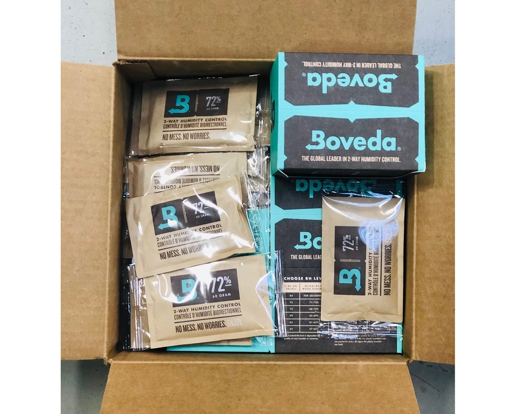 Humidificateur Boveda 2-Way Humidity Control 60gr/72% Bulk