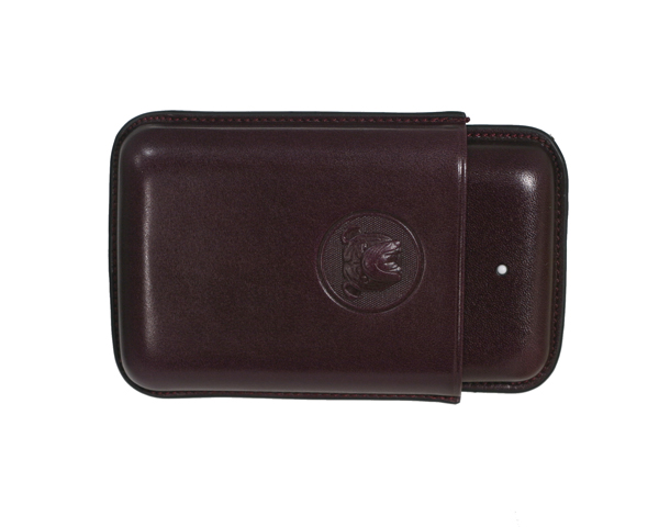 Cigar Pouch White Spot Bulldog Rob 3F Purple