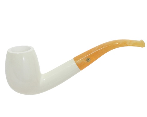 [PMEW45501] Pipe VB Ecume Blanc 45 50 Courbé