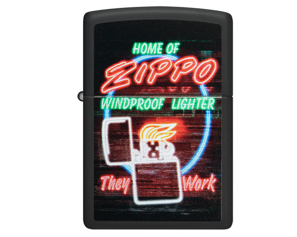 Aansteker Zippo Design with Zippo Logo