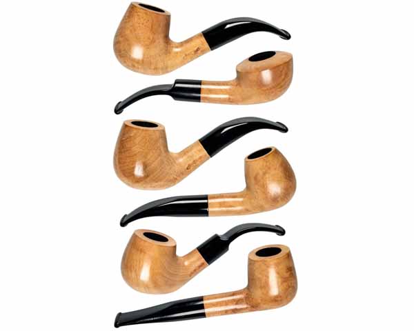 Pipe Jean Claude Natural Polish Assorti 9mm Acrylic