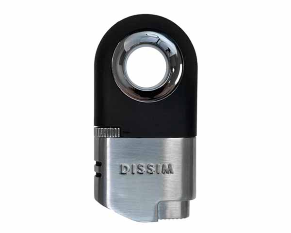 Aansteker Dissim Inverted Dual Torch Zilver