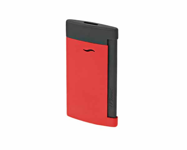 Briquet Dupont Slim Matte Rouge