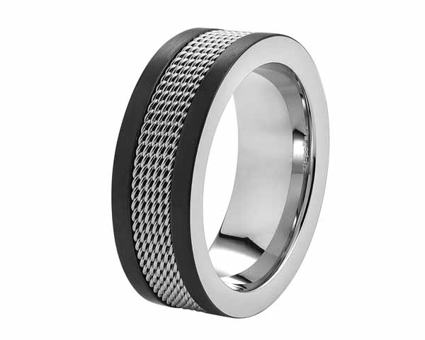 Zippo Mesh Band Ring - 62